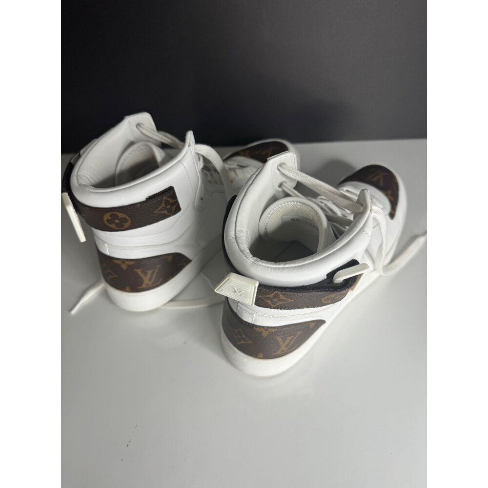 Louis Vuitton Rivoli High Top Monogram Sneaker Boot Signature Men's Men's LV 9 U - Picture 5 of 16